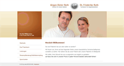 Desktop Screenshot of praxis-roth-celle.de